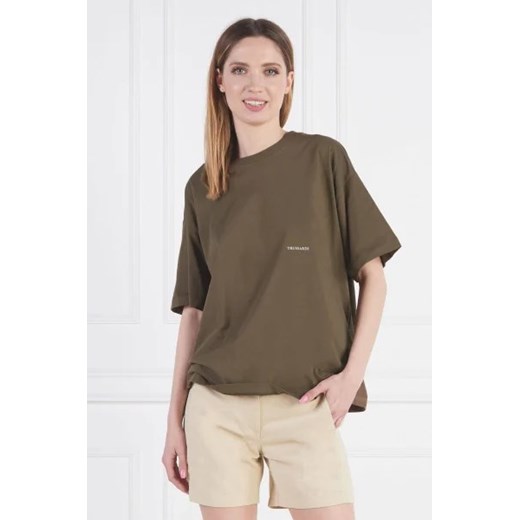 Trussardi T-shirt | Loose fit ze sklepu Gomez Fashion Store w kategorii Bluzki damskie - zdjęcie 172798816