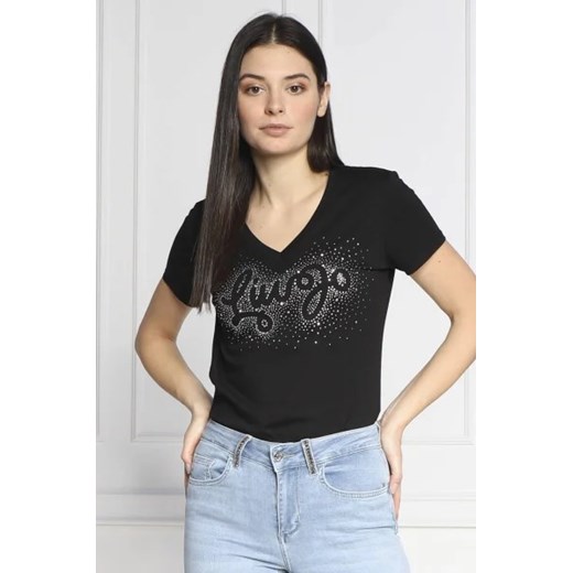 Liu Jo T-shirt | Regular Fit ze sklepu Gomez Fashion Store w kategorii Bluzki damskie - zdjęcie 172798879