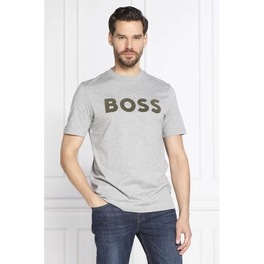 BOSS BLACK T-shirt Tiburt 318 ze sklepu Gomez Fashion Store w kategorii T-shirty męskie - zdjęcie 172798889