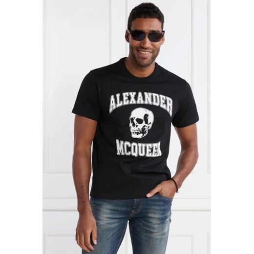 Alexander McQueen T-shirt | Regular Fit ze sklepu Gomez Fashion Store w kategorii T-shirty męskie - zdjęcie 172799056