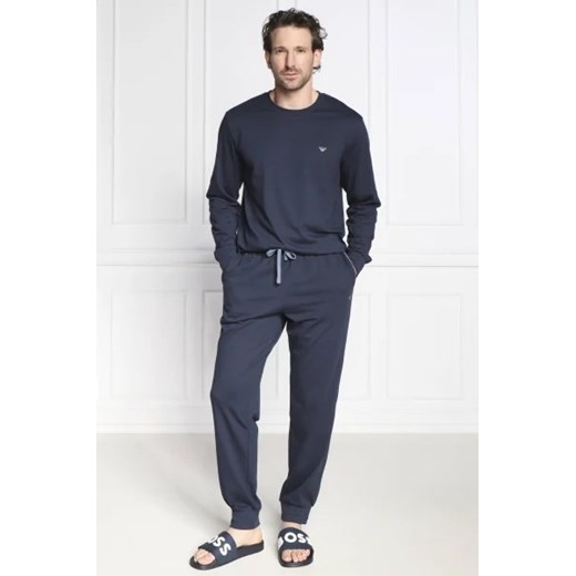 Emporio Armani Piżama | Regular Fit Emporio Armani L okazja Gomez Fashion Store