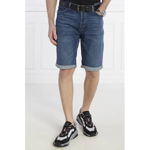 HUGO Jeansowe szorty 634/S | Tapered ze sklepu Gomez Fashion Store w kategorii Spodenki męskie - zdjęcie 172799306
