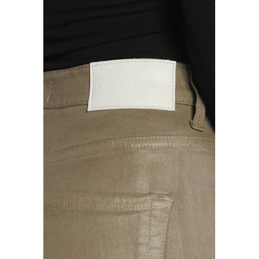 Pinko Jeansy FLORA NO BELT FLARE DRILL SPAL | Regular Fit Pinko 29 wyprzedaż Gomez Fashion Store