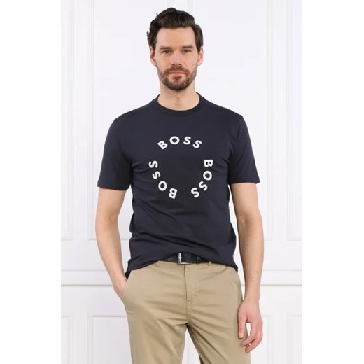 BOSS GREEN T-shirt Tee 4 | Regular Fit | stretch S promocja Gomez Fashion Store