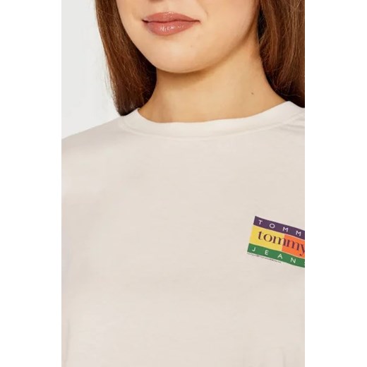 Tommy Jeans T-shirt summer flag | Cropped Fit Tommy Jeans L okazyjna cena Gomez Fashion Store