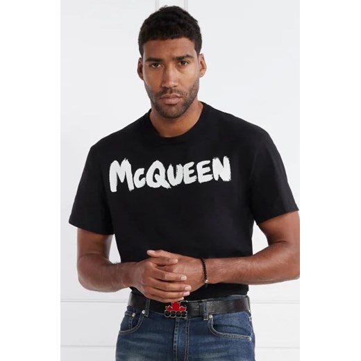 Alexander McQueen T-shirt | Regular Fit ze sklepu Gomez Fashion Store w kategorii T-shirty męskie - zdjęcie 172800137