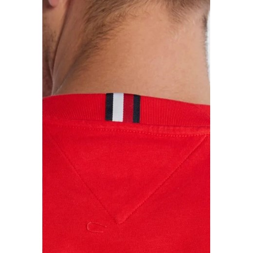 Tommy Hilfiger T-shirt MONOGRAM APPLIQUE | Regular Fit Tommy Hilfiger XXL okazja Gomez Fashion Store