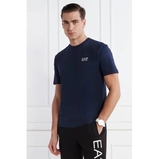 EA7 T-shirt | Regular Fit ze sklepu Gomez Fashion Store w kategorii T-shirty męskie - zdjęcie 172800305