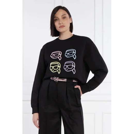 Karl Lagerfeld Bluza ikonik 2.0 | Oversize fit ze sklepu Gomez Fashion Store w kategorii Bluzy damskie - zdjęcie 172800519