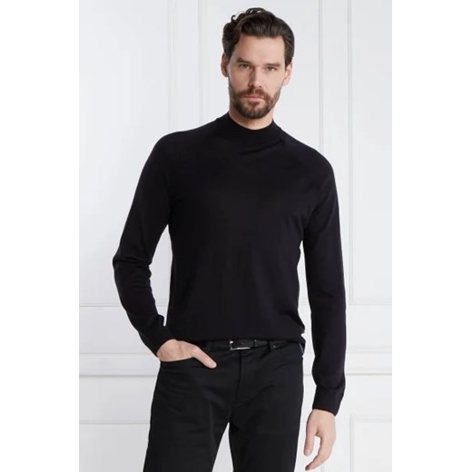BOSS BLACK Wełniany sweter Perfino | Regular Fit ze sklepu Gomez Fashion Store w kategorii Swetry męskie - zdjęcie 172800929