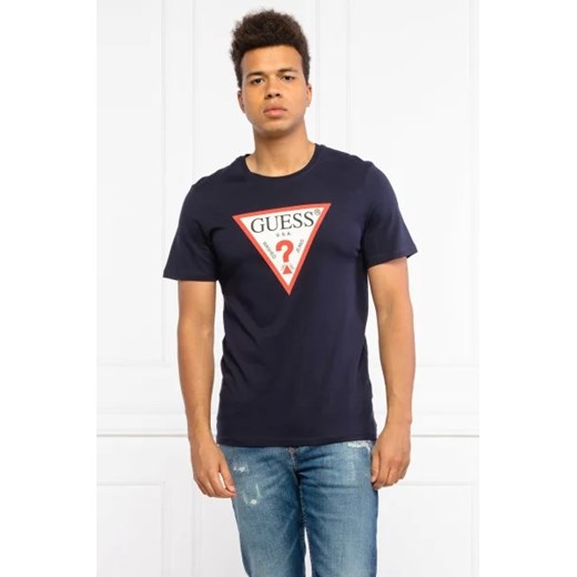 GUESS T-shirt ORIGINAL | Slim Fit ze sklepu Gomez Fashion Store w kategorii T-shirty męskie - zdjęcie 172800986