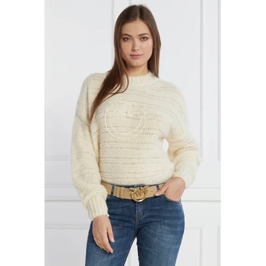Pinko Wełniany sweter | Regular Fit ze sklepu Gomez Fashion Store w kategorii Swetry damskie - zdjęcie 172801257