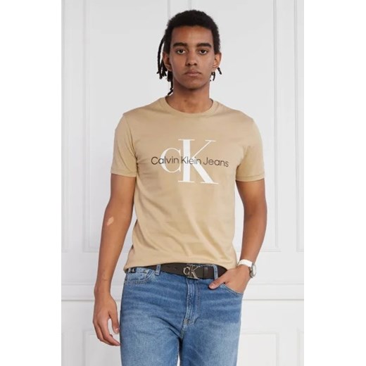 CALVIN KLEIN JEANS T-shirt | Slim Fit ze sklepu Gomez Fashion Store w kategorii T-shirty męskie - zdjęcie 172801518