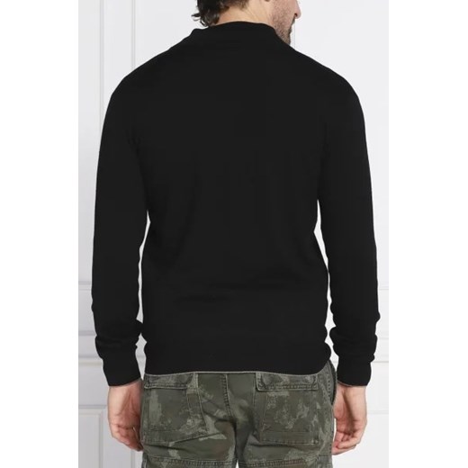 Aeronautica Militare Wełniany kardigan | Regular Fit Aeronautica Militare M okazyjna cena Gomez Fashion Store