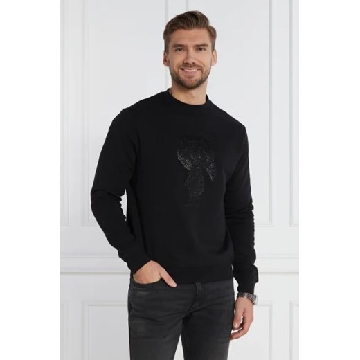 Karl Lagerfeld Bluza CREWNECK | Regular Fit ze sklepu Gomez Fashion Store w kategorii Bluzy męskie - zdjęcie 172802055