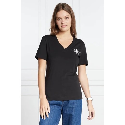 CALVIN KLEIN JEANS T-shirt | Regular Fit ze sklepu Gomez Fashion Store w kategorii Bluzki damskie - zdjęcie 172802369
