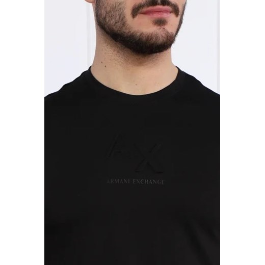 T-shirt męski Armani Exchange z długim rękawem z bawełny 