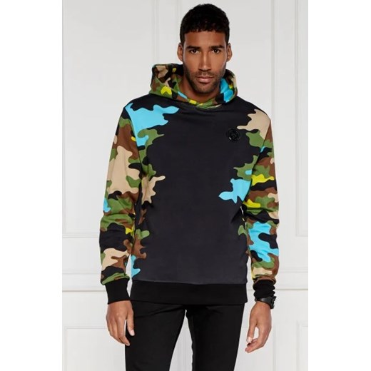 Plein Sport Bluza Camouflage | Regular Fit Plein Sport XXL Gomez Fashion Store
