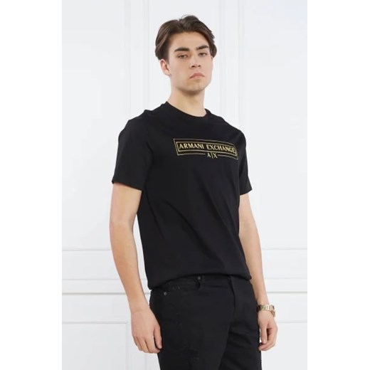 Armani Exchange T-shirt | Regular Fit ze sklepu Gomez Fashion Store w kategorii T-shirty męskie - zdjęcie 172802715