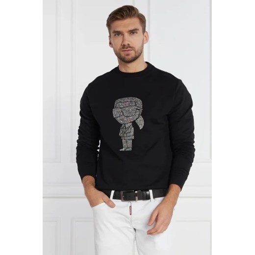 Karl Lagerfeld Bluza CREWNECK | Regular Fit ze sklepu Gomez Fashion Store w kategorii Bluzy męskie - zdjęcie 172802907