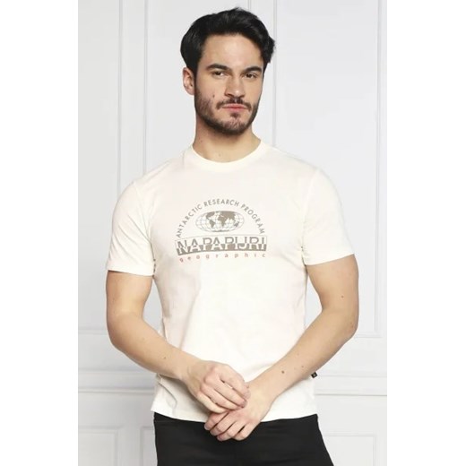 Napapijri T-shirt S-MACAS SS | Regular Fit ze sklepu Gomez Fashion Store w kategorii T-shirty męskie - zdjęcie 172803169