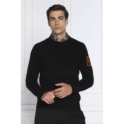 BOSS ORANGE Sweter Kimede | Regular Fit | z dodatkiem wełny ze sklepu Gomez Fashion Store w kategorii Swetry męskie - zdjęcie 172803605