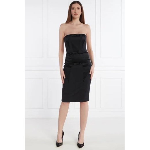 Elisabetta Franchi Satynowa sukienka ze sklepu Gomez Fashion Store w kategorii Sukienki - zdjęcie 172803608