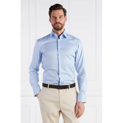 BOSS BLACK Koszula H HANK | Slim Fit 44 promocyjna cena Gomez Fashion Store