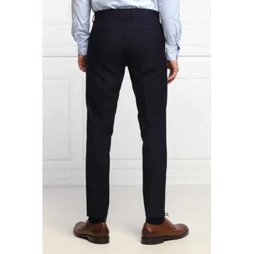 Oscar Jacobson Wełniane spodnie Denz | Slim Fit Oscar Jacobson 52 Gomez Fashion Store
