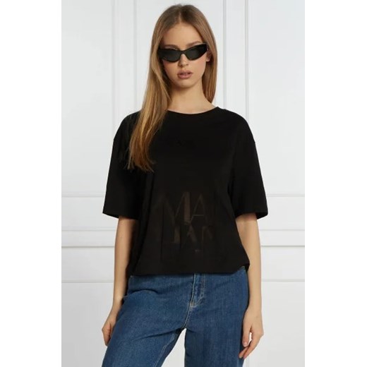 Armani Exchange T-shirt | Regular Fit ze sklepu Gomez Fashion Store w kategorii Bluzki damskie - zdjęcie 172803878