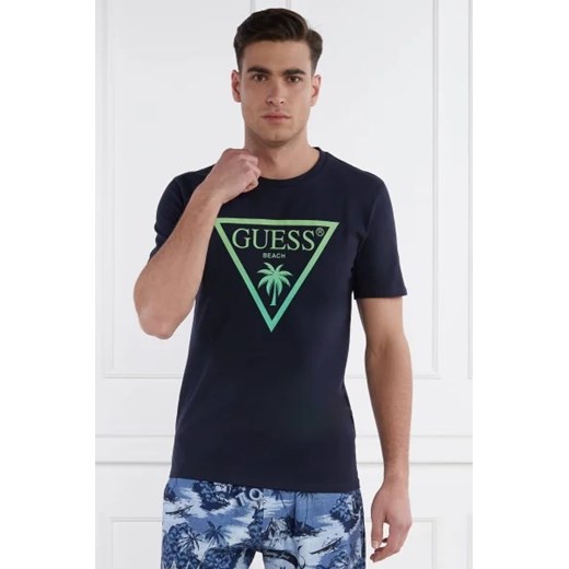Guess Underwear  T-shirt | Slim Fit | stretch ze sklepu Gomez Fashion Store w kategorii T-shirty męskie - zdjęcie 172803919