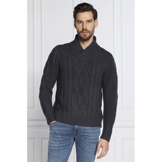 GUESS Sweter | Regular Fit | z dodatkiem wełny ze sklepu Gomez Fashion Store w kategorii Swetry męskie - zdjęcie 172804869