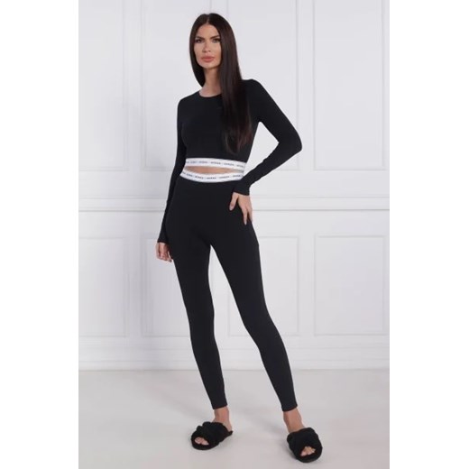 Bluzka damska Guess z elastanu na wiosnę