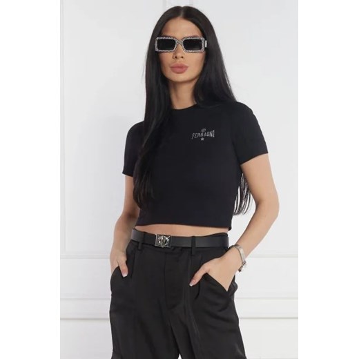 Chiara Ferragni Top | Cropped Fit ze sklepu Gomez Fashion Store w kategorii Bluzki damskie - zdjęcie 172805406
