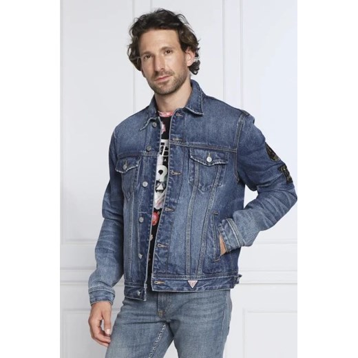 GUESS Kurtka jeansowa DILLON | Regular Fit ze sklepu Gomez Fashion Store w kategorii Kurtki męskie - zdjęcie 172805438