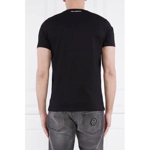 T-shirt męski Karl Lagerfeld bawełniany 