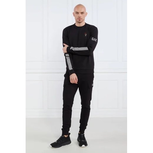 EA7 Bluza | Regular Fit S okazja Gomez Fashion Store