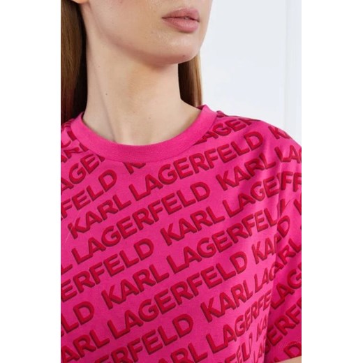 Karl Lagerfeld T-shirt | Relaxed fit Karl Lagerfeld XS promocyjna cena Gomez Fashion Store