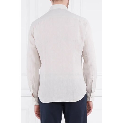Oscar Jacobson Lniana koszula | Regular Fit Oscar Jacobson S wyprzedaż Gomez Fashion Store