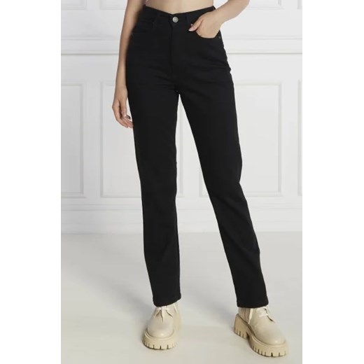 Calvin Klein Jeansy | Straight fit | high rise ze sklepu Gomez Fashion Store w kategorii Jeansy damskie - zdjęcie 172807107