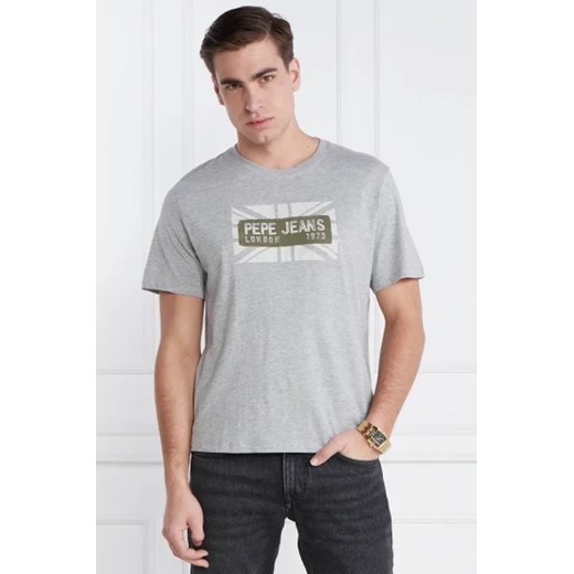 Pepe Jeans London T-shirt credick ze sklepu Gomez Fashion Store w kategorii T-shirty męskie - zdjęcie 172807486