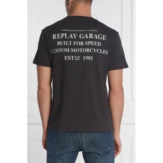 Replay T-shirt | Regular Fit Replay XXL Gomez Fashion Store promocja
