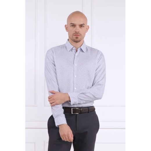 Koszula męska BOSS HUGO z lyocellu