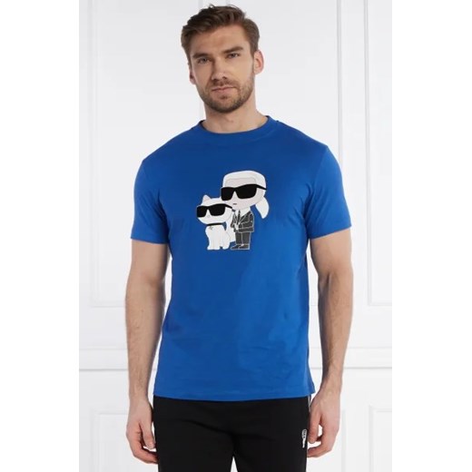 Karl Lagerfeld T-shirt | Regular Fit ze sklepu Gomez Fashion Store w kategorii T-shirty męskie - zdjęcie 172808575