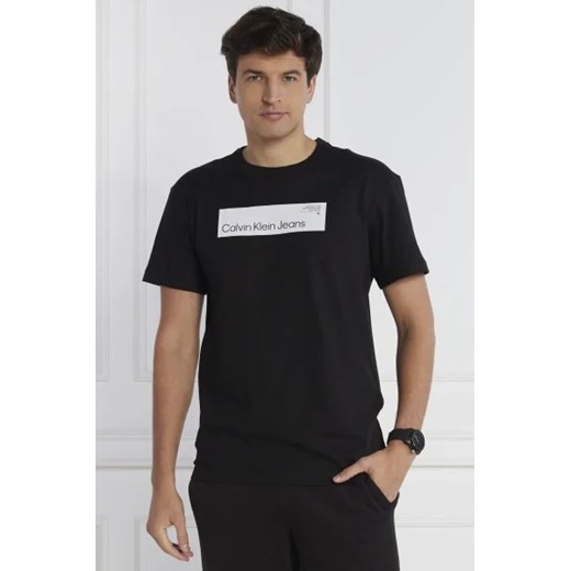CALVIN KLEIN JEANS T-shirt HYPER REAL BOX | Regular Fit S okazja Gomez Fashion Store