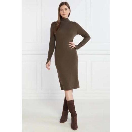 Calvin Klein Wełniana sukienka EXTRA FINE HIGH-NK ze sklepu Gomez Fashion Store w kategorii Sukienki - zdjęcie 172808787