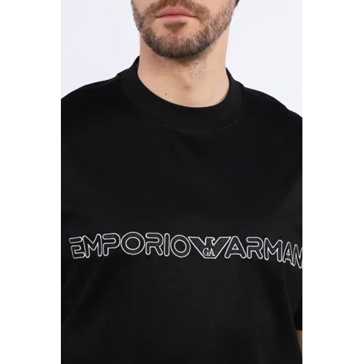 Emporio Armani T-shirt | Regular Fit Emporio Armani M okazja Gomez Fashion Store