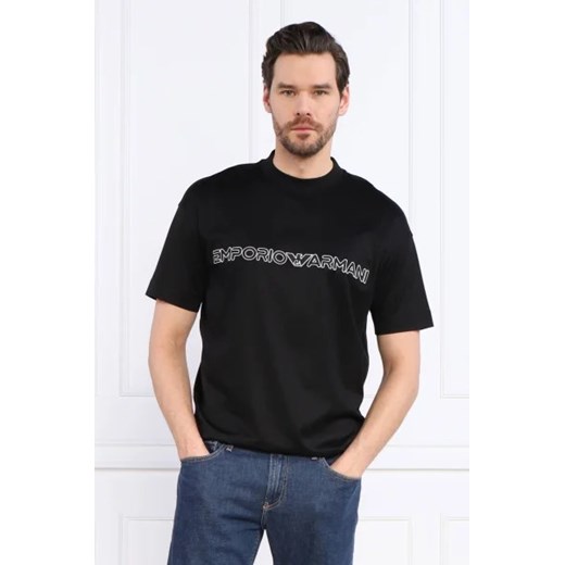 Emporio Armani T-shirt | Regular Fit Emporio Armani M promocyjna cena Gomez Fashion Store