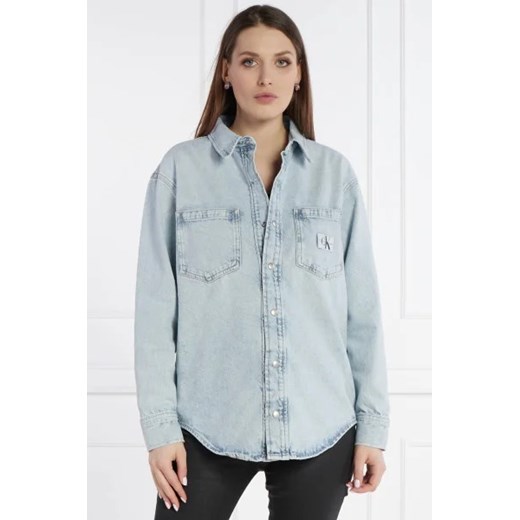 CALVIN KLEIN JEANS Jeansowa koszula | Relaxed fit XS Gomez Fashion Store promocyjna cena