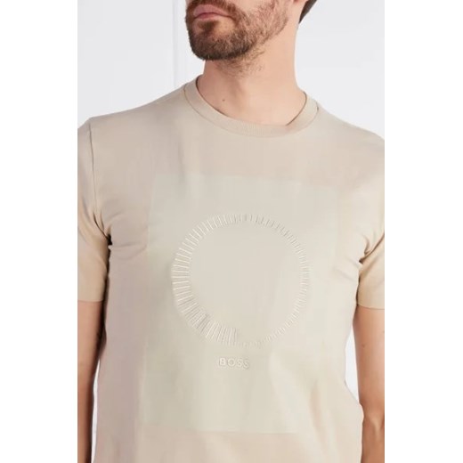 T-shirt męski BOSS HUGO z krótkim rękawem bawełniany